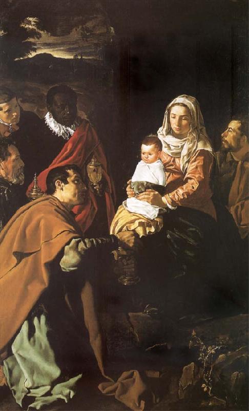 Diego Velazquez The adoracion of the Kings Magicians